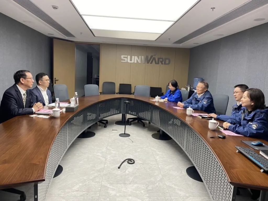 摩根士丹利银行亚洲有限公司批发银行新加坡分行领导考察山河智能