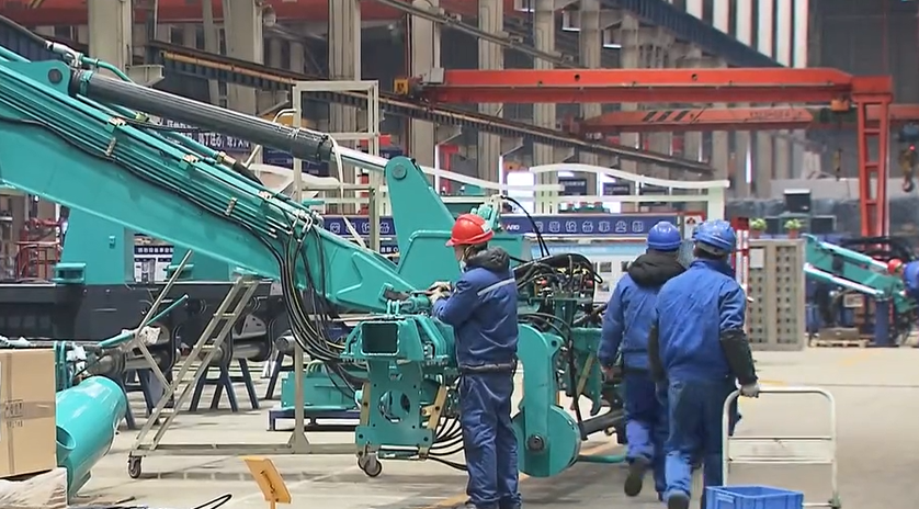 向着冲刺目标全力以赴!山河智能正式开工