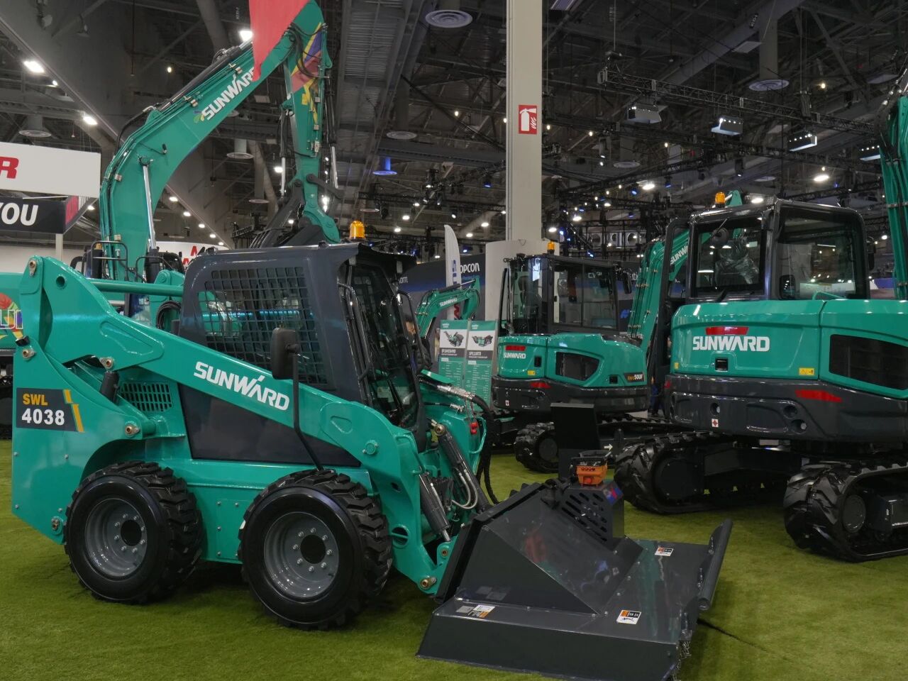 山河智能闪耀2026美国拉展，新品首发引关注